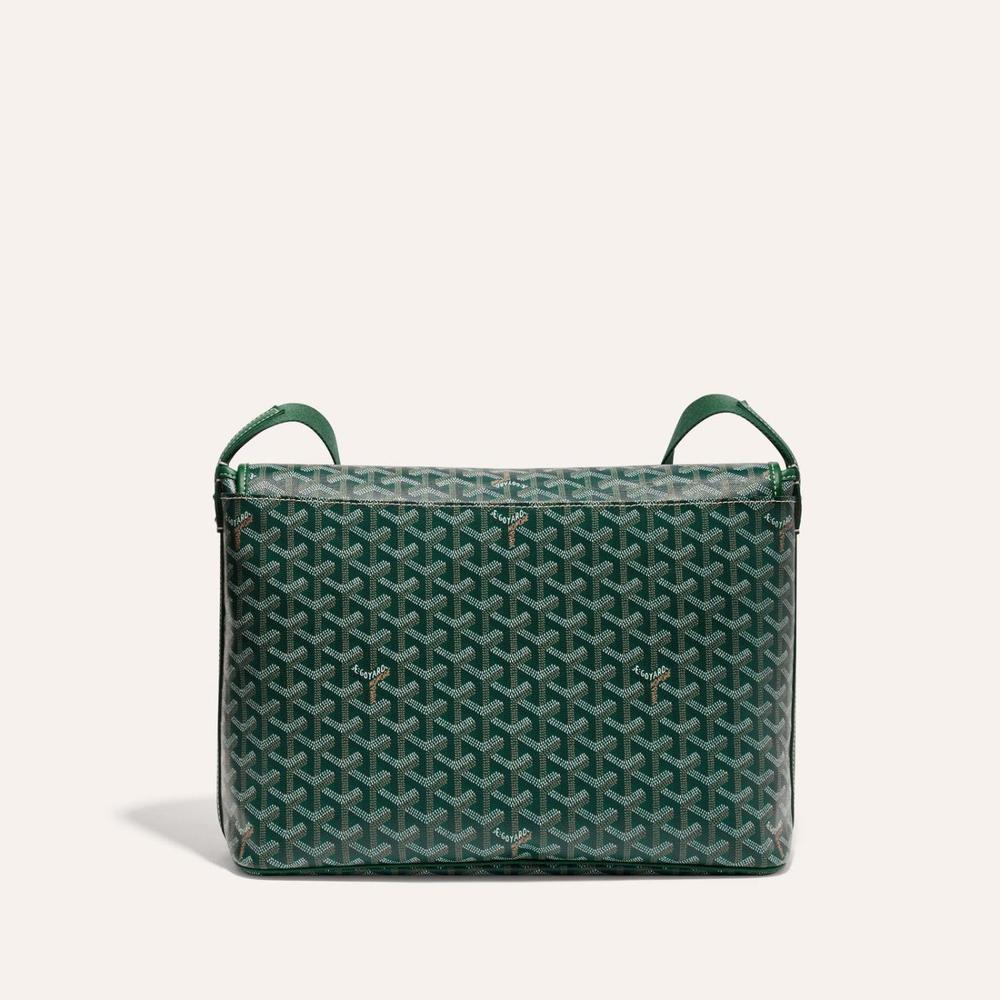 GOYARD Men Cafetien Messenger Bag MM Green CAPETIMMLTY09CG09P