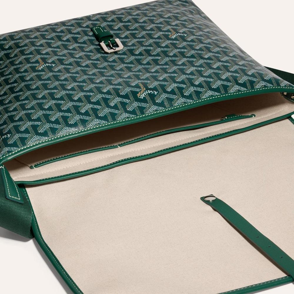 GOYARD Men Cafetien Messenger Bag MM Green CAPETIMMLTY09CG09P