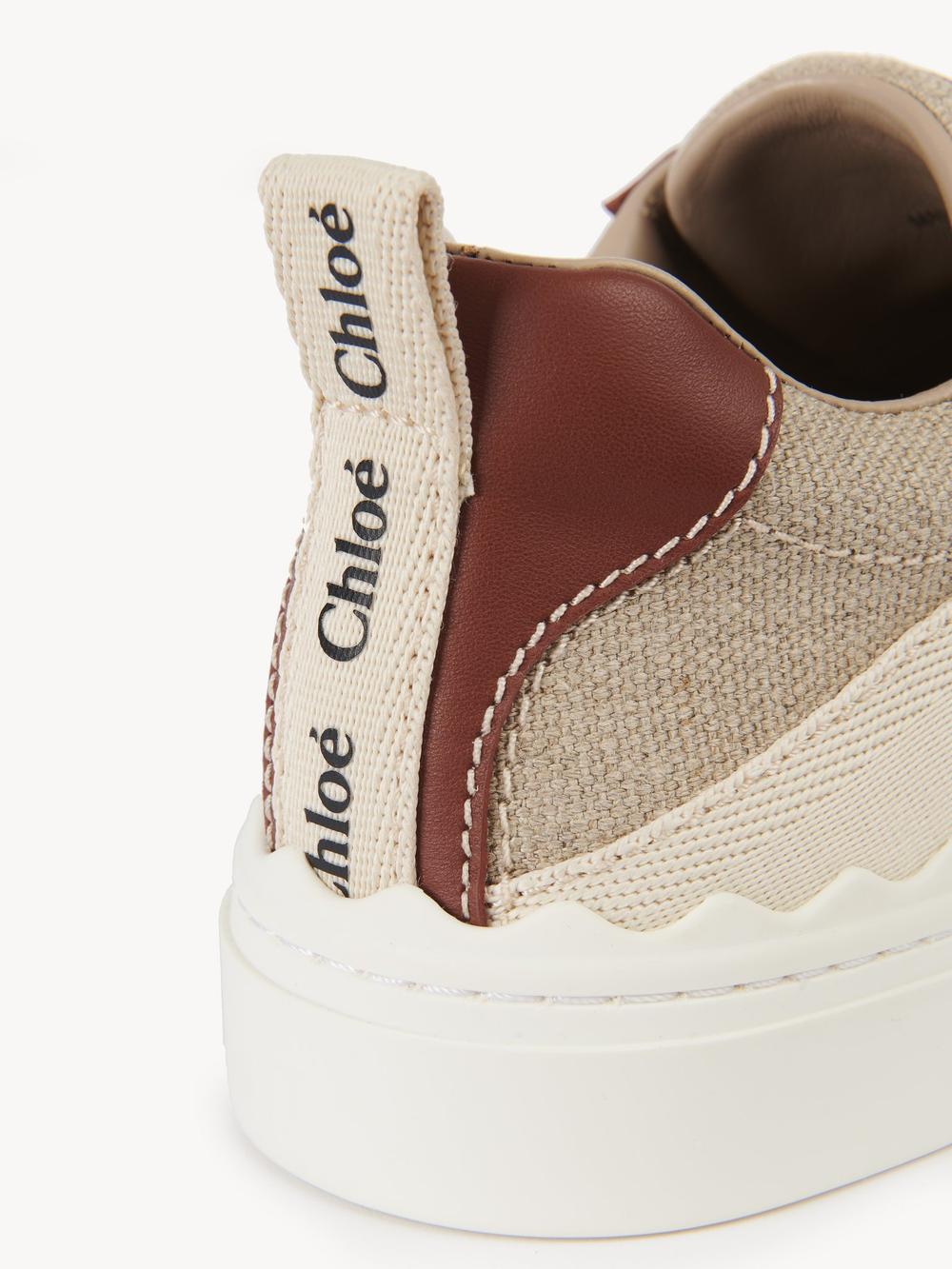 CHLOE Women Lauren sneakers White & Brown CHC22U108Z490U