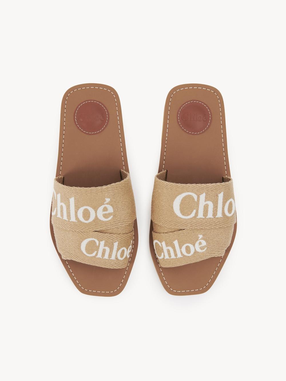 CHLOE Women Woody Mules Desert Beige CHC23U188EF24J