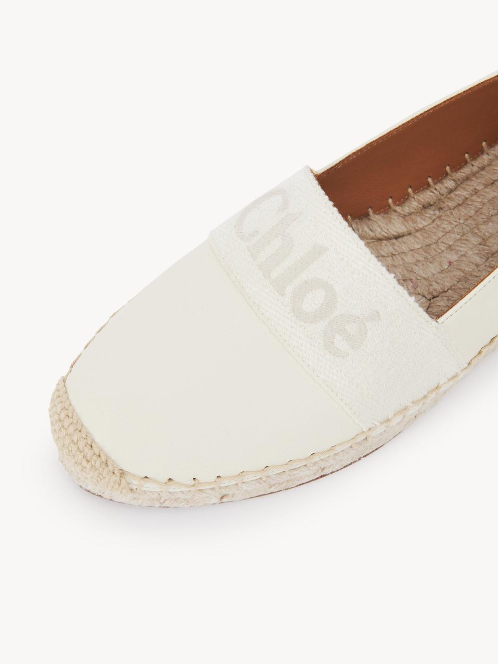 CHLOE Women Piia Espadrilles White CHC24S983H7101