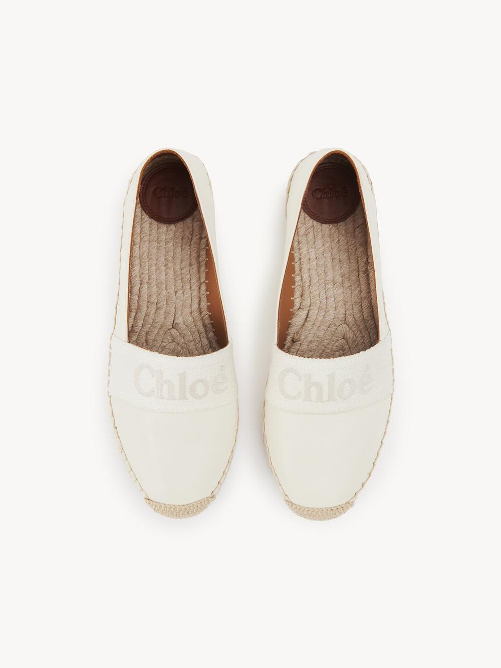 CHLOE Women Piia Espadrilles White CHC24S983H7101