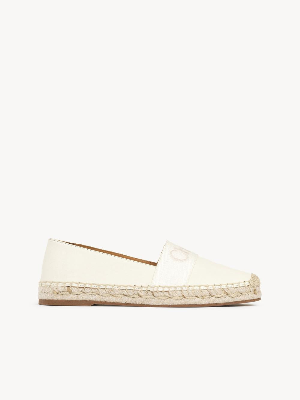 CHLOE Women Piia Espadrilles White CHC24S983H7101