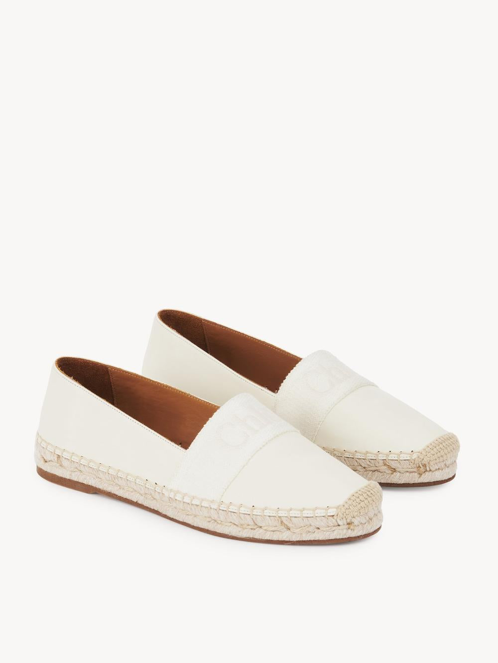 CHLOE Women Piia Espadrilles White CHC24S983H7101