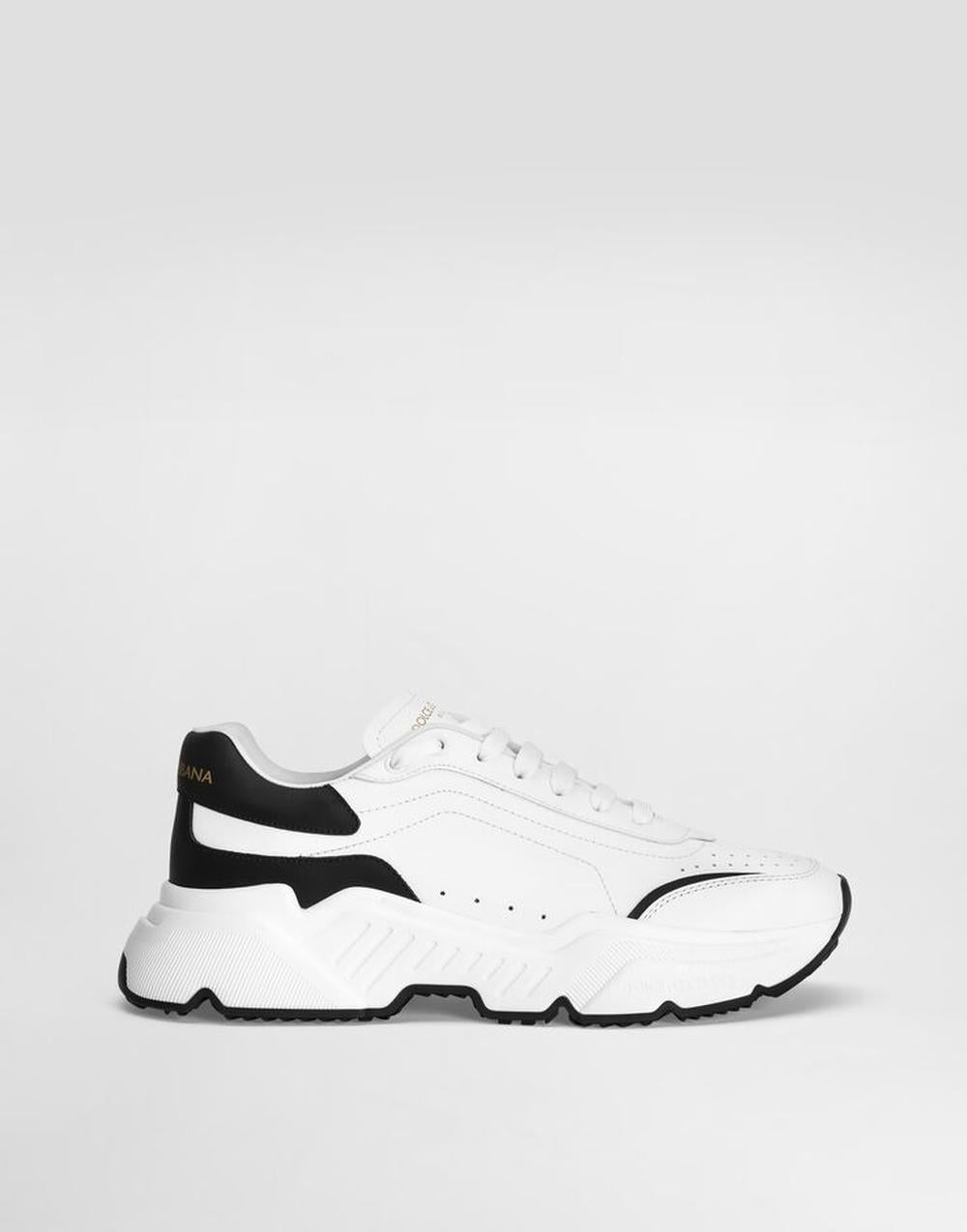 Dolce & Gabbana Men Daymaster sneakers in nappa calfskin White/Black CS1791AX58989697