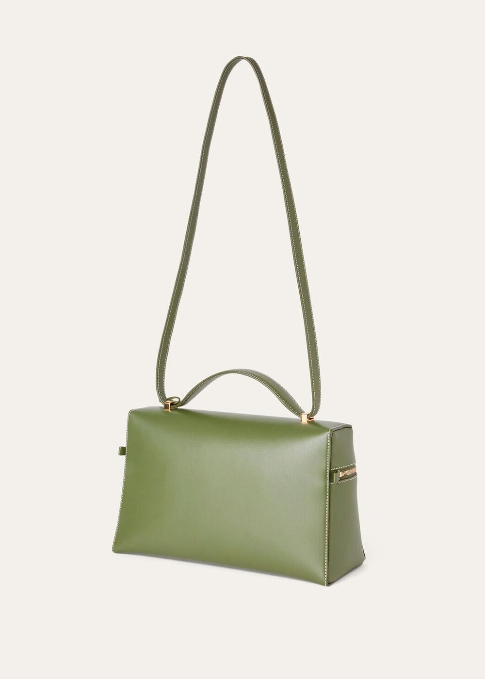 LORO PIANA Women Extra Bag L27 Dark Lichen Green FAN3462_50OM