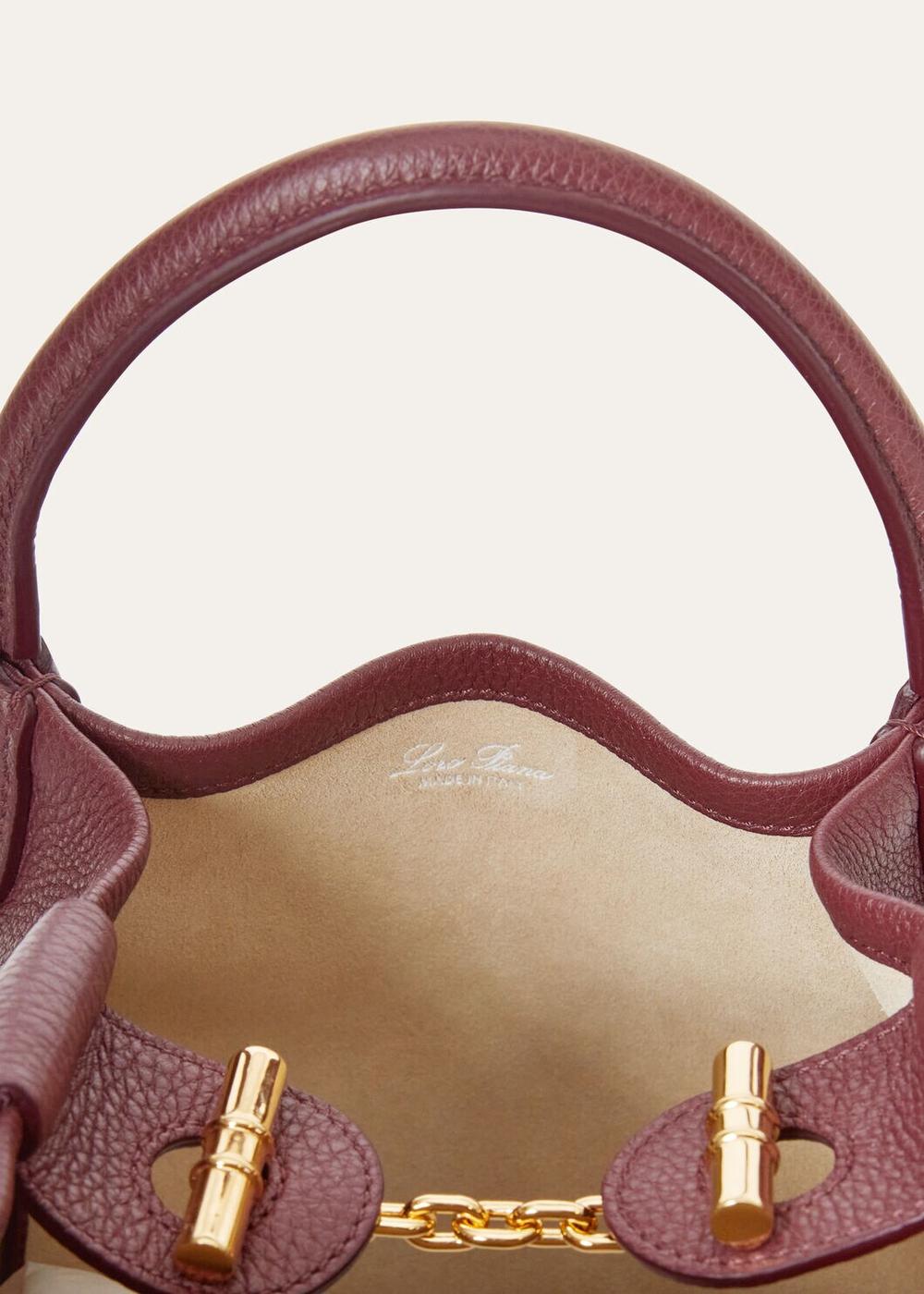 LORO PIANA Women Veil small bag Azuki Bean FAN8964_Q07N