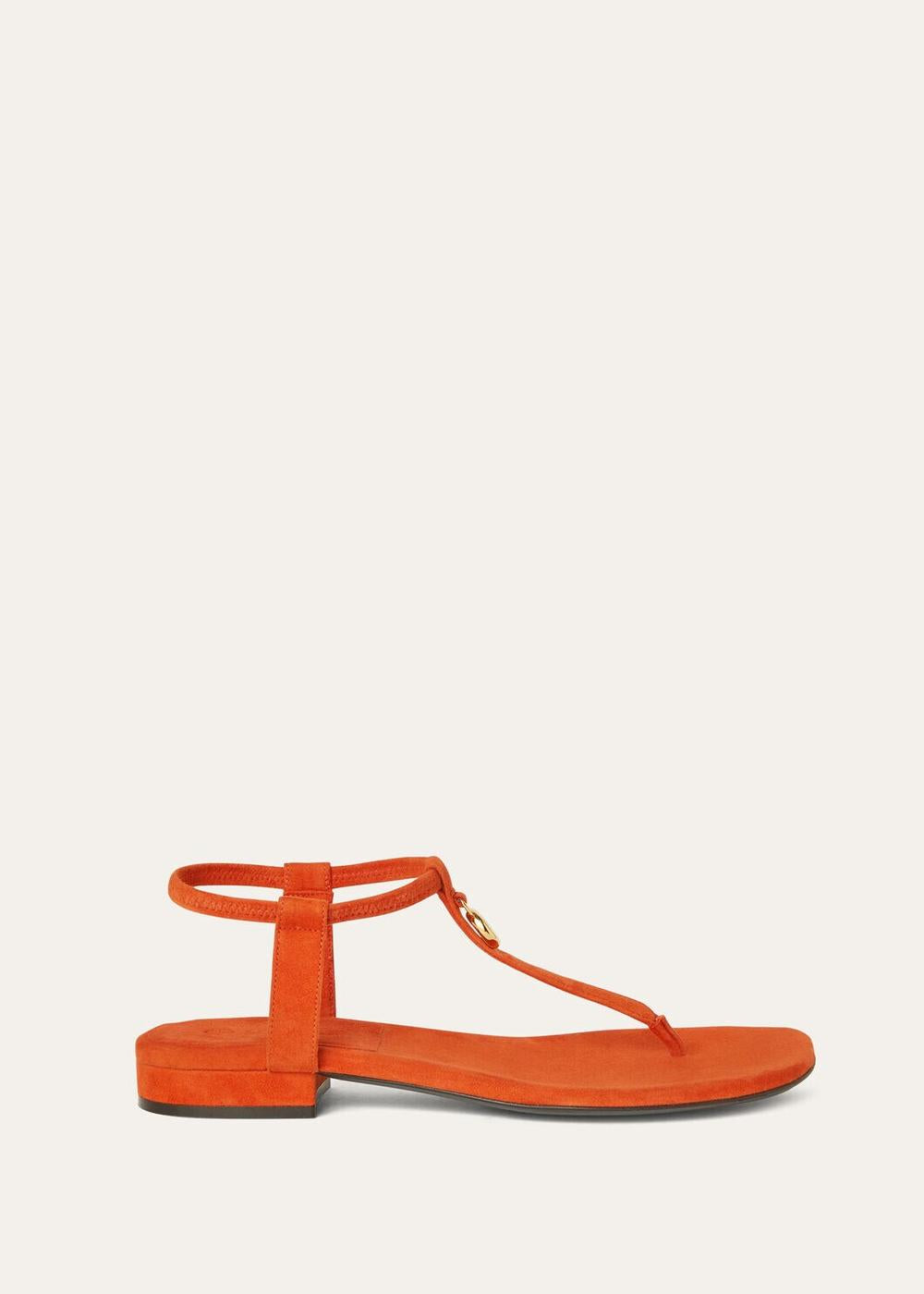 LORO PIANA Women Mindil Sandals Kyoto Orange FAO1561_L0AG