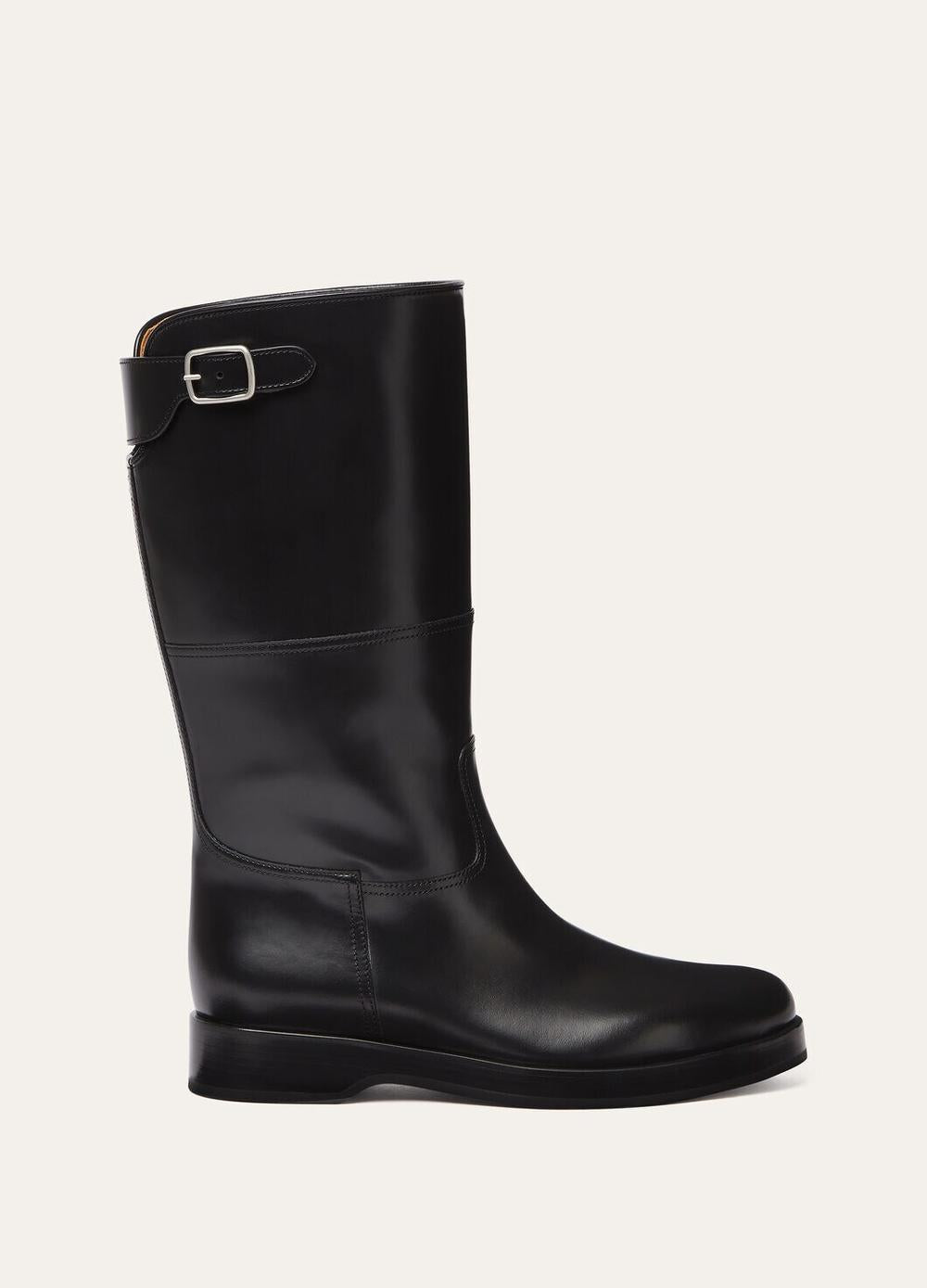 LORO PIANA Women Lupo boots Black FAO7351_8000