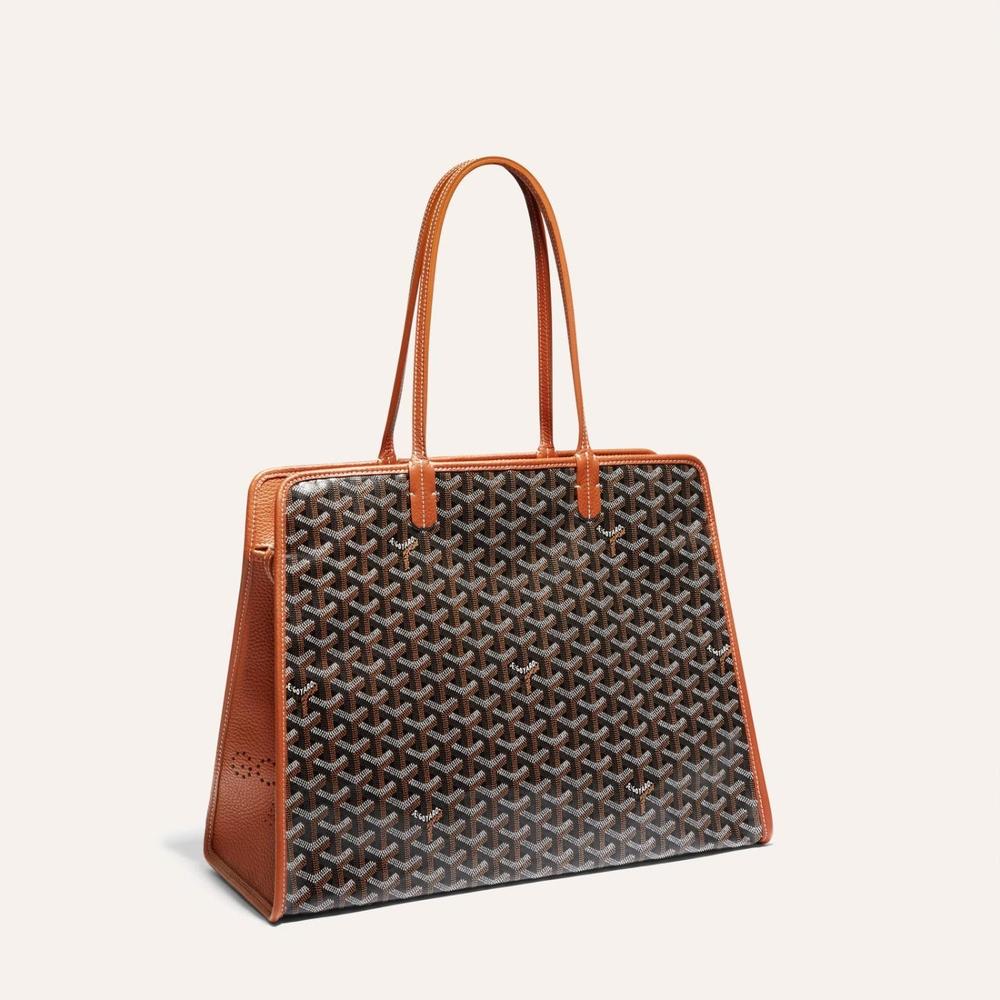 GOYARD Women Hardy Bag PM Black tan HARDY2PMLTY01CG03P