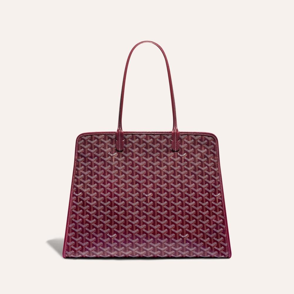 GOYARD Women Hardy Bag PM Burgundy HARDY2PMLTY33CG33P