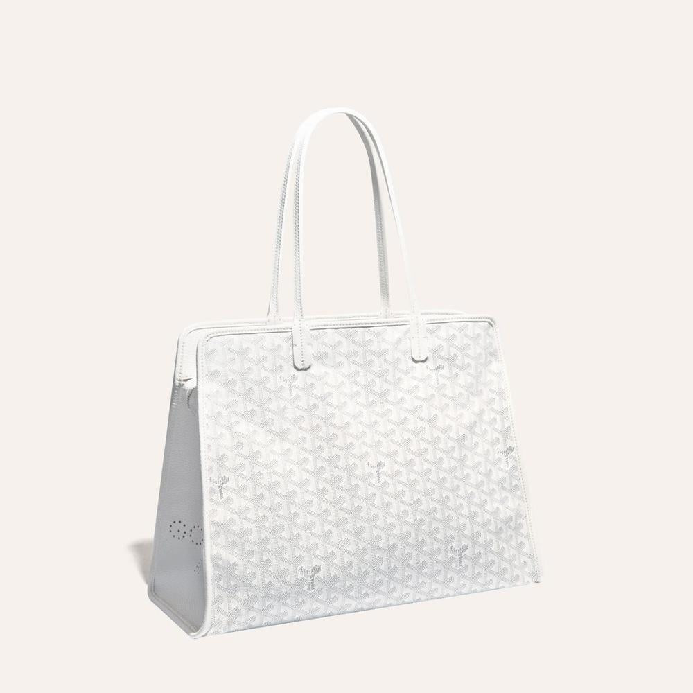 GOYARD Women Hardy Bag PM White HARDY2PMLTY50CG50P