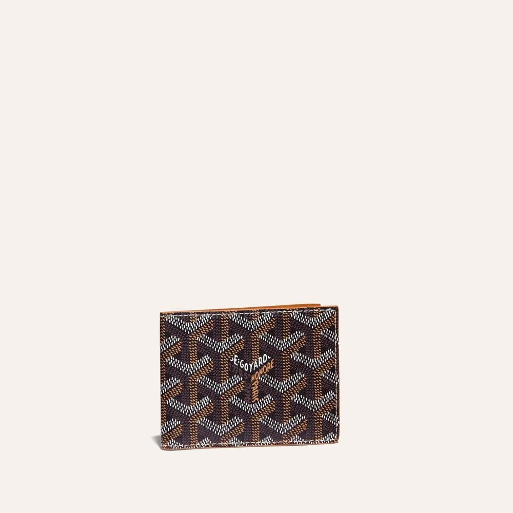 GOYARD Men Insert Victoire Card Holder Black tan INSVICPMLTY01CL03X