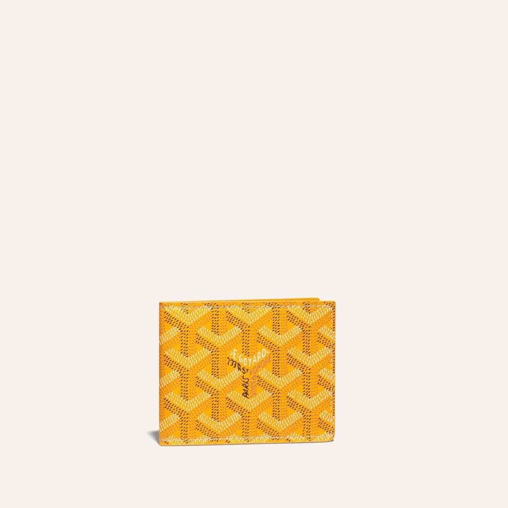 GOYARD Men Insert Victoire Card Holder Yellow INSVICPMLTY08CL08X