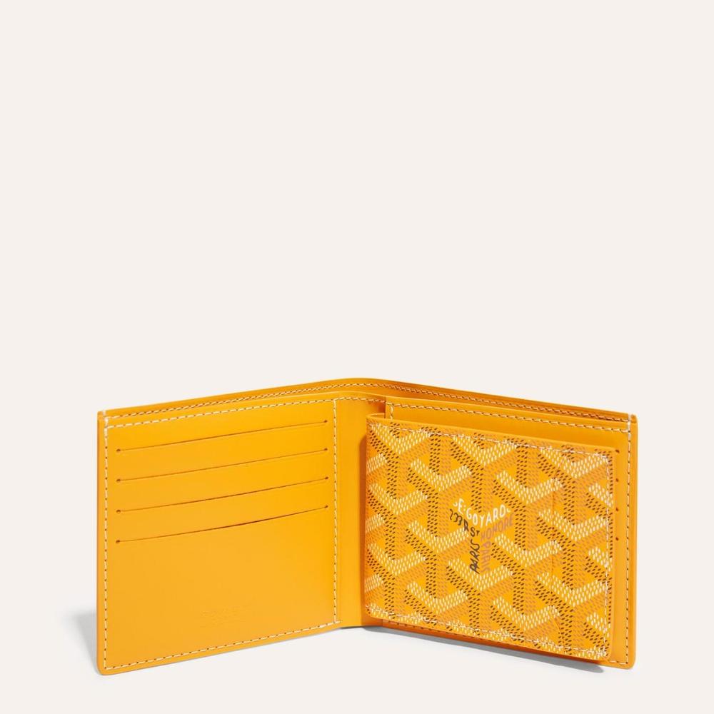 GOYARD Men Insert Victoire Card Holder Yellow INSVICPMLTY08CL08X