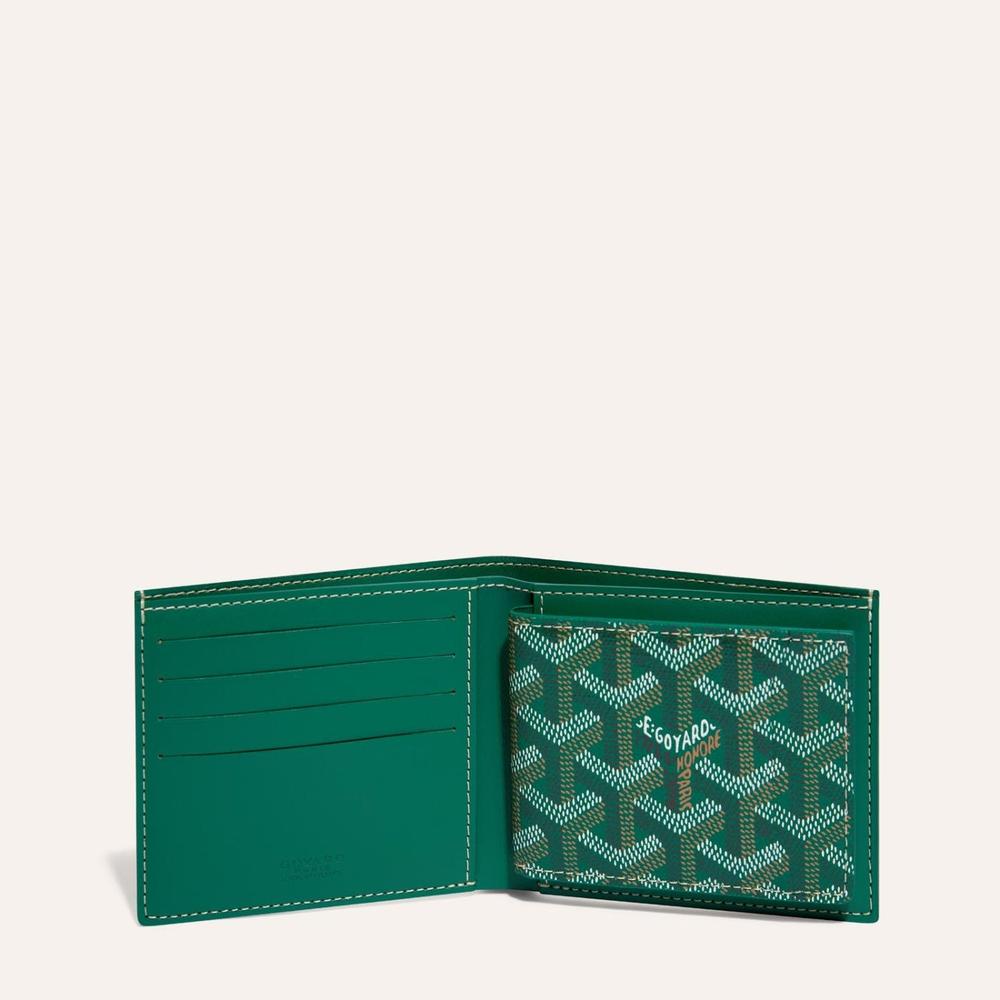 GOYARD Men Insert Victoire Card Holder Green INSVICPMLTY09CL09X