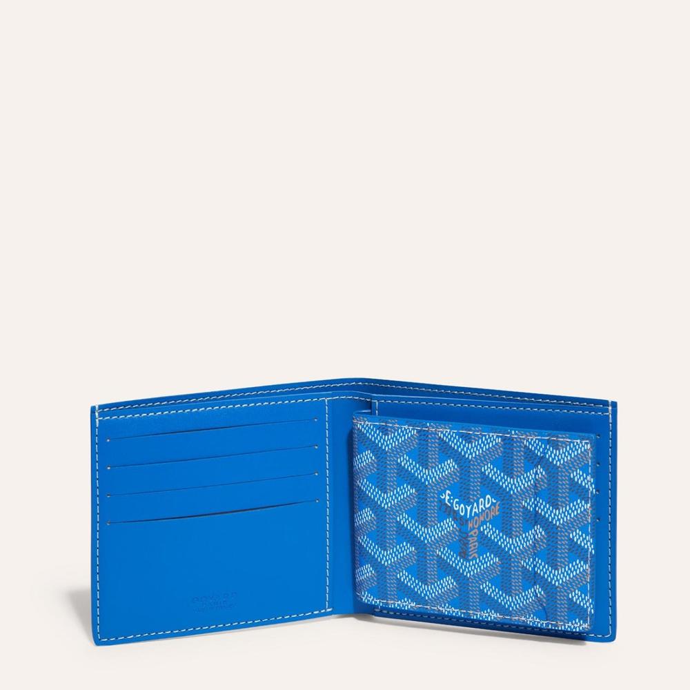 GOYARD Men Insert Victoire Card Holder Sky blue INSVICPMLTY10CL10X