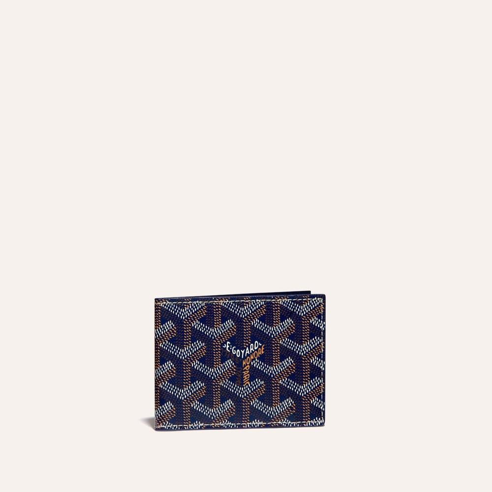 GOYARD Men Insert Victoire Card Holder Navy INSVICPMLTY12CL12X