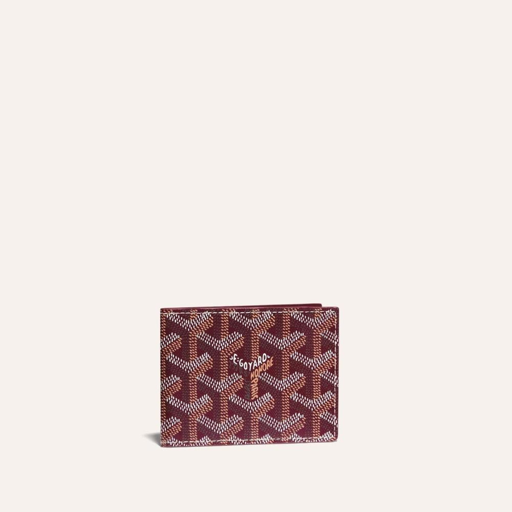 GOYARD Men Insert Victoire Card Holder Burgundy INSVICPMLTY33CL33X