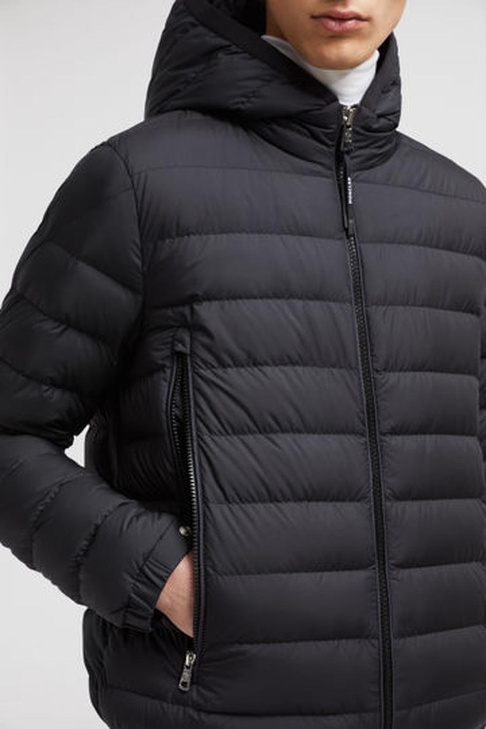 MONCLER Men Galion Hooded Short Down Jacket Black J20911A00079549SK999