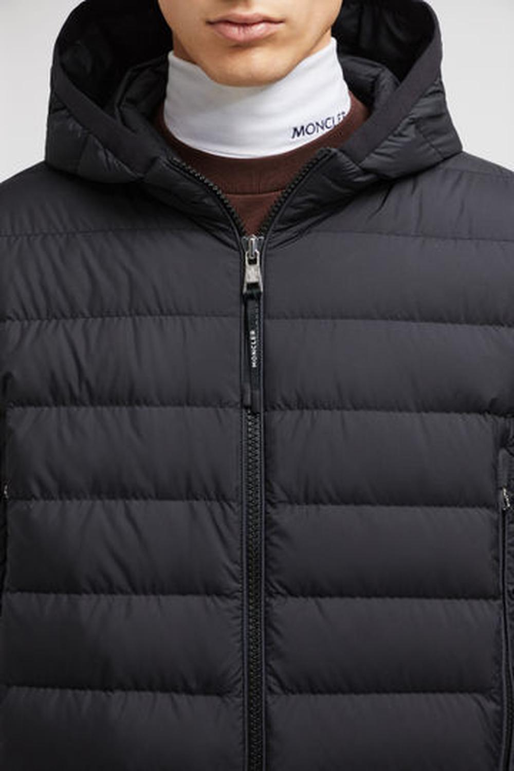 MONCLER Men Galion Hooded Short Down Jacket Black J20911A00079549SK999