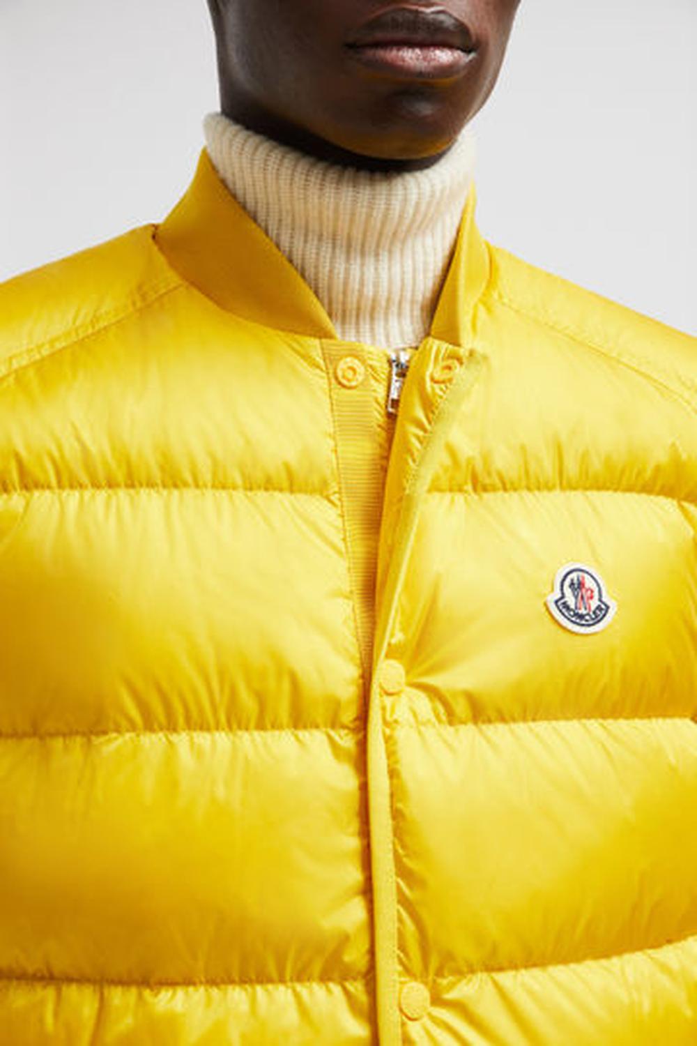 MONCLER Men Serot Down Gilet Yellow J20911A001565967G109