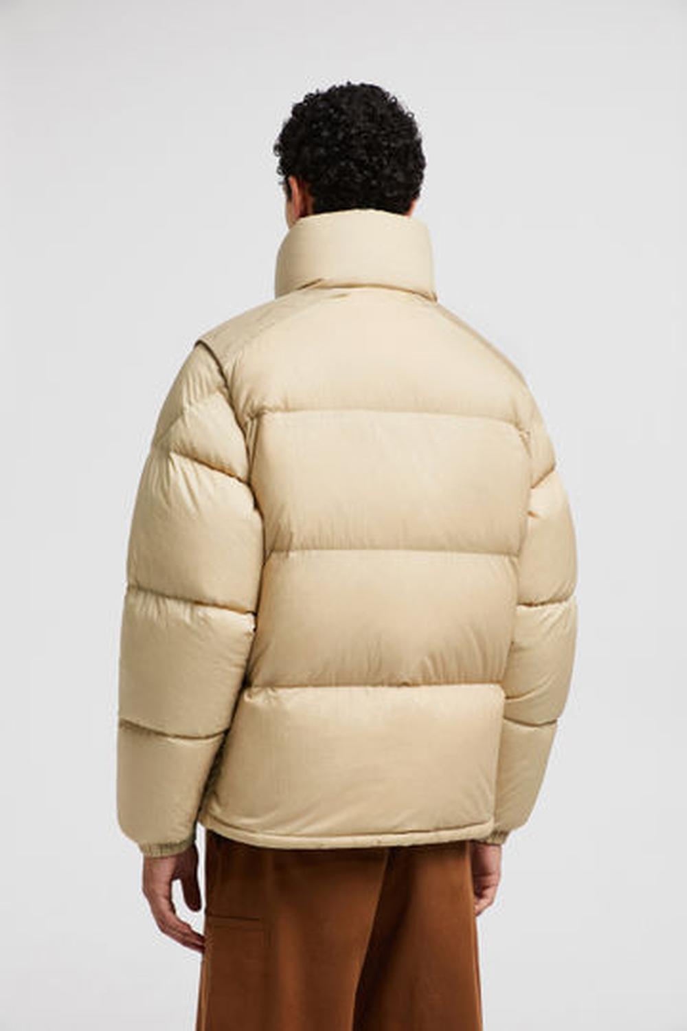 MONCLER Men Moncler Verone Reversible Short Down Jacket Sand Beige J20911A002115985T230