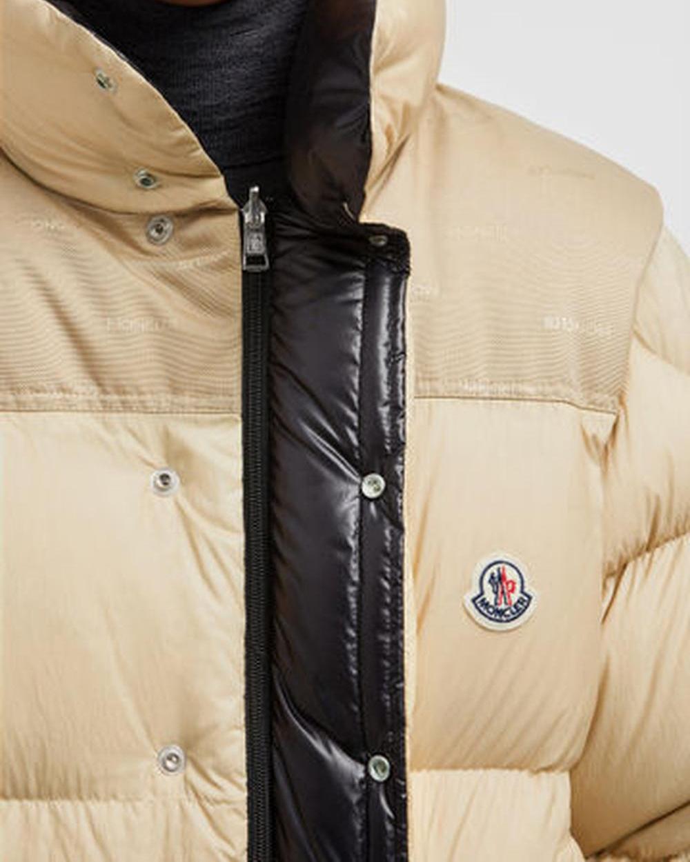 MONCLER Men Moncler Verone Reversible Short Down Jacket Sand Beige J20911A002115985T230