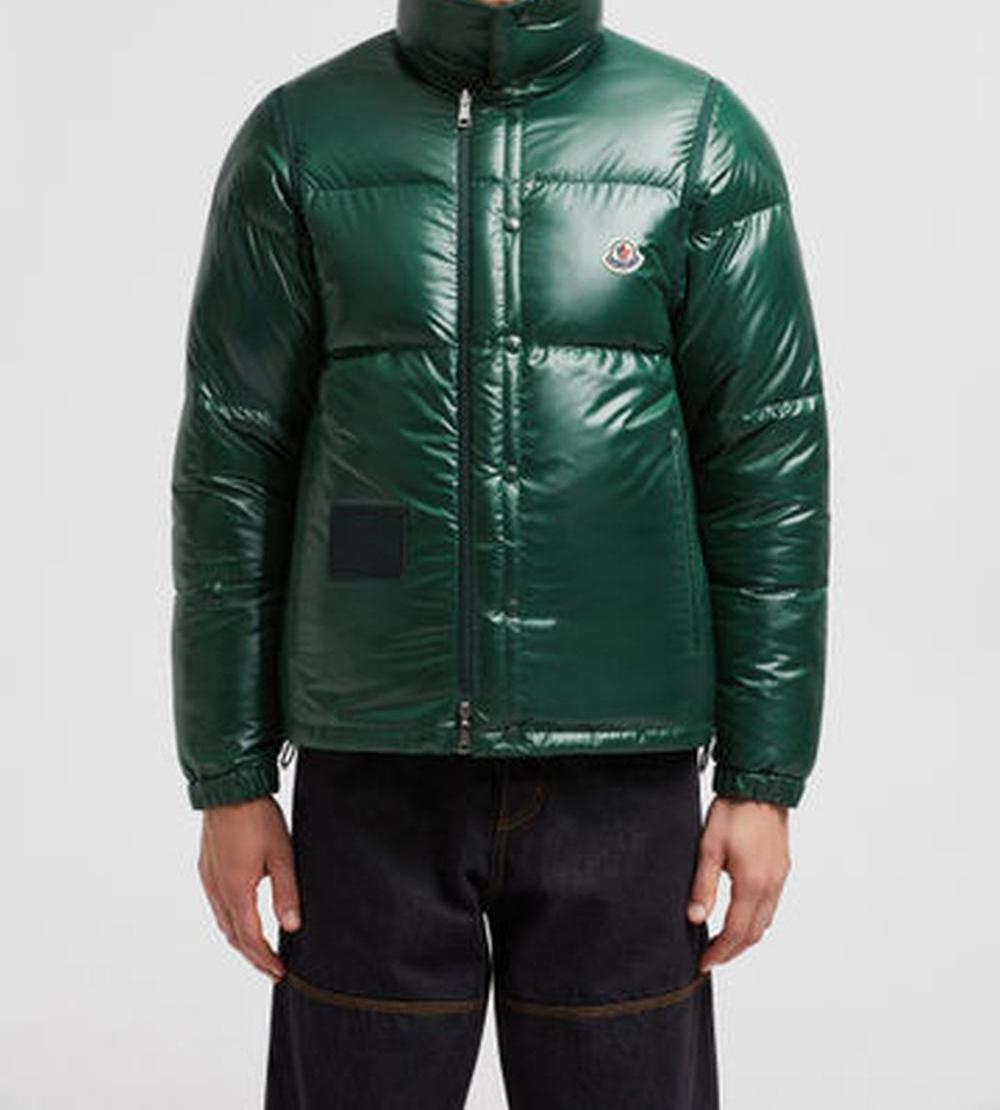 سترة قصيرة من MONCLER Verone Reversible للرجال من MONCLER باللون البني J20911A002115985T263