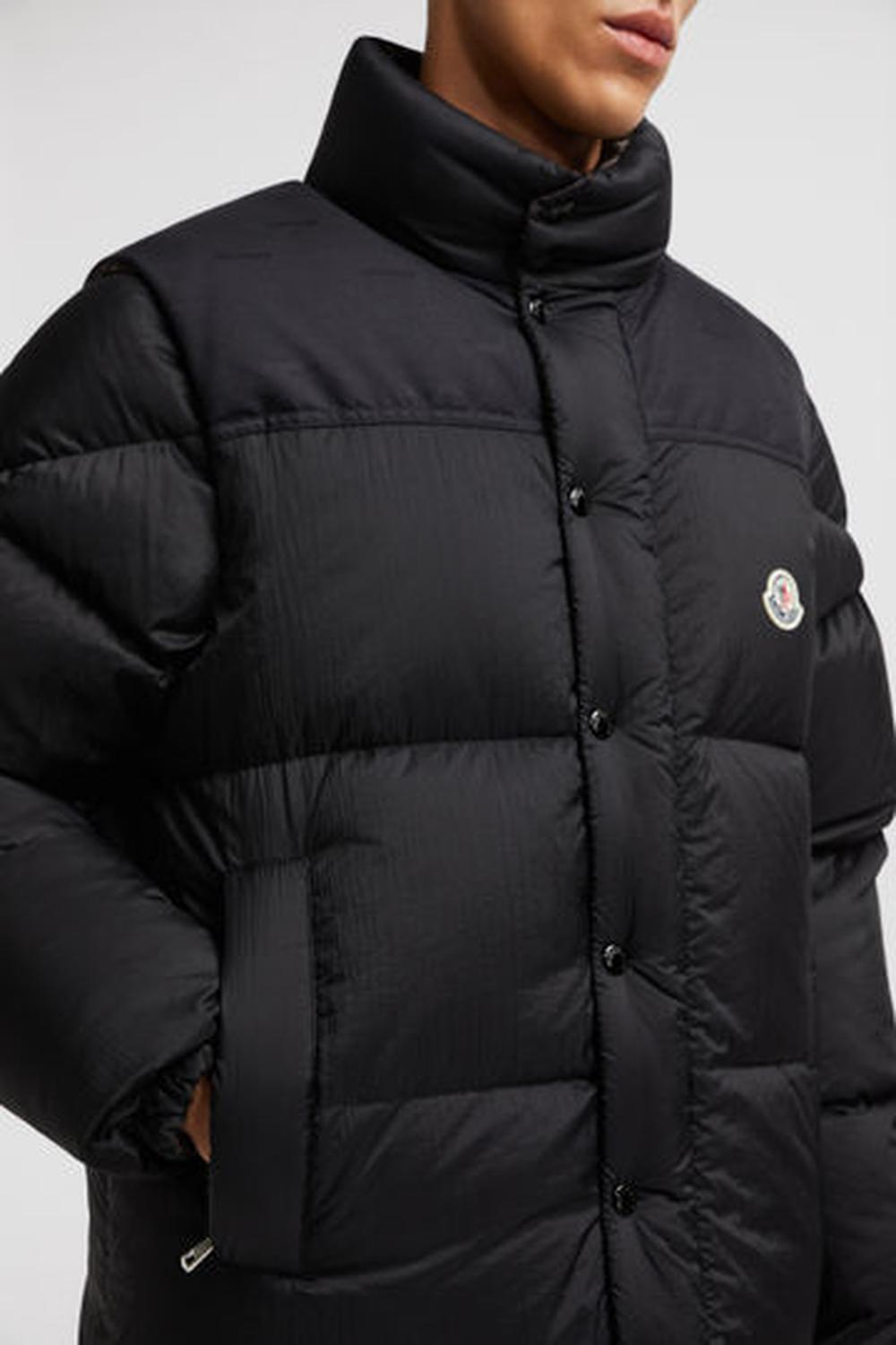 سترة قصيرة قابلة للعكس من MONCLER للرجال من Verone باللون الأسود J20911A002115985T999