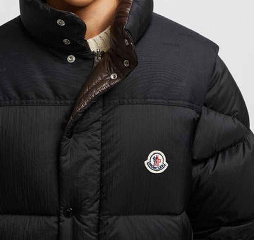 سترة قصيرة قابلة للعكس من MONCLER للرجال من Verone باللون الأسود J20911A002115985T999