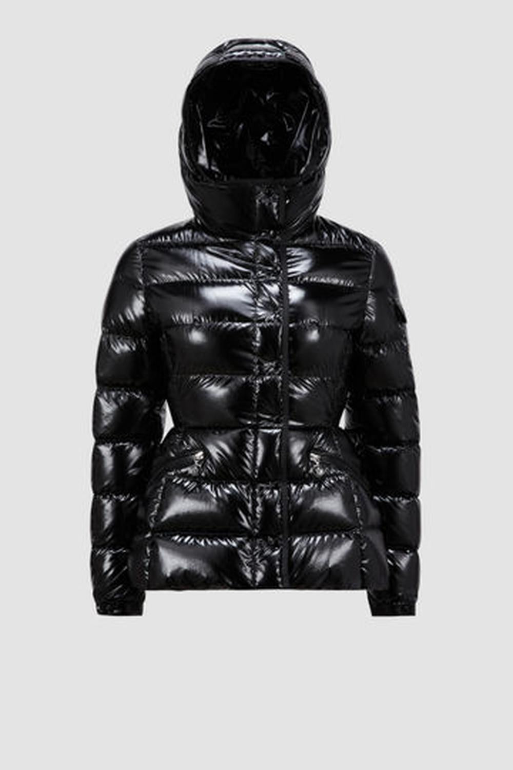 MONCLER Women Barante Hooded Short Down Jacket Black J20931A00017597EU999