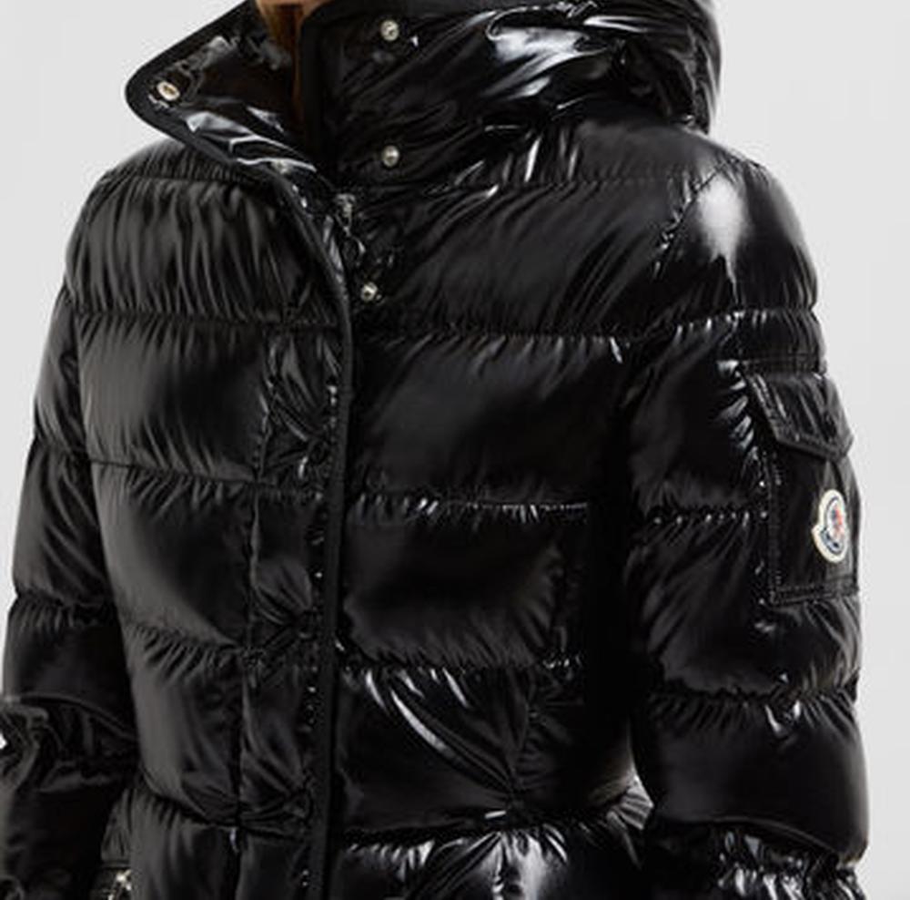 MONCLER Women Barante Hooded Short Down Jacket Black J20931A00017597EU999