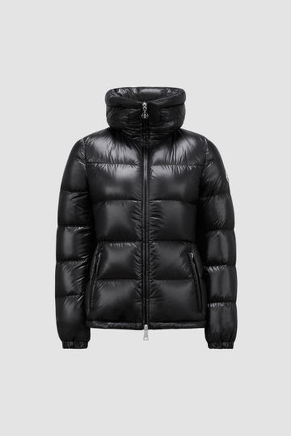 MONCLER Women Douro Hooded Short Down Jacket Black J20931A00069595ZZ999