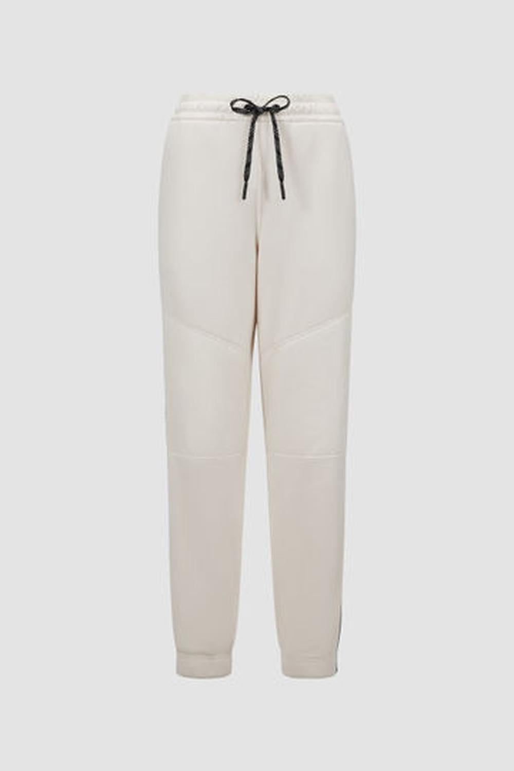 MONCLER Women Polartec® Track Pants White Ivory J20988H0000489AK821I