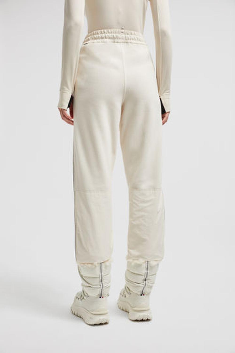 MONCLER Women Polartec® Track Pants White Ivory J20988H0000489AK821I