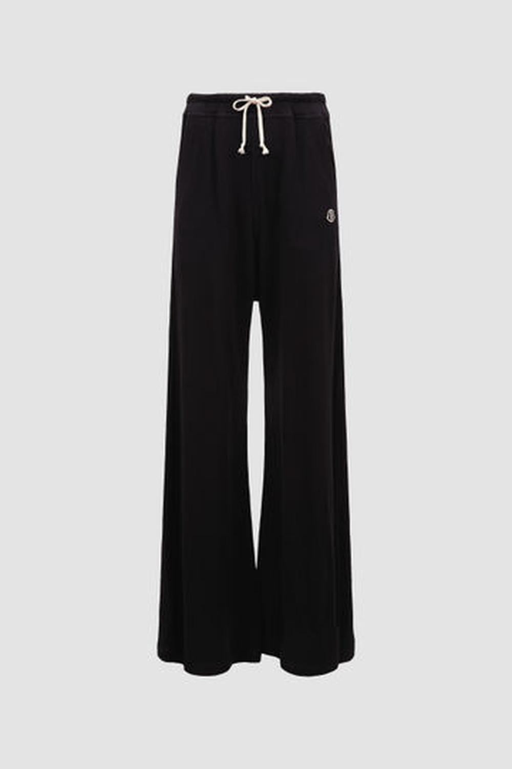 MONCLER Women Moncler + Rick Owens Belas Cotton Track Pants Black J209N8H00002M4435999