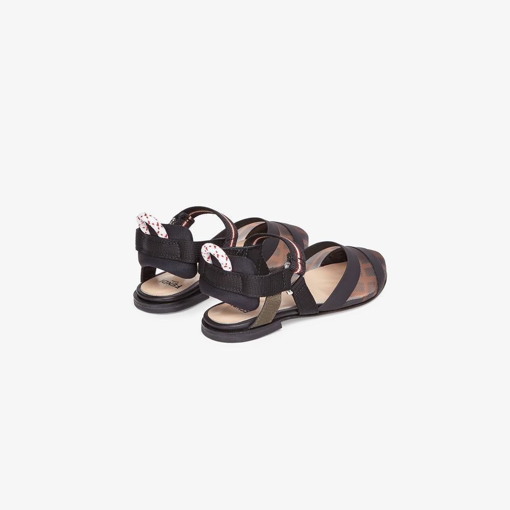 FENDI Kids Ballerinas Black JFR303AADYF19MY