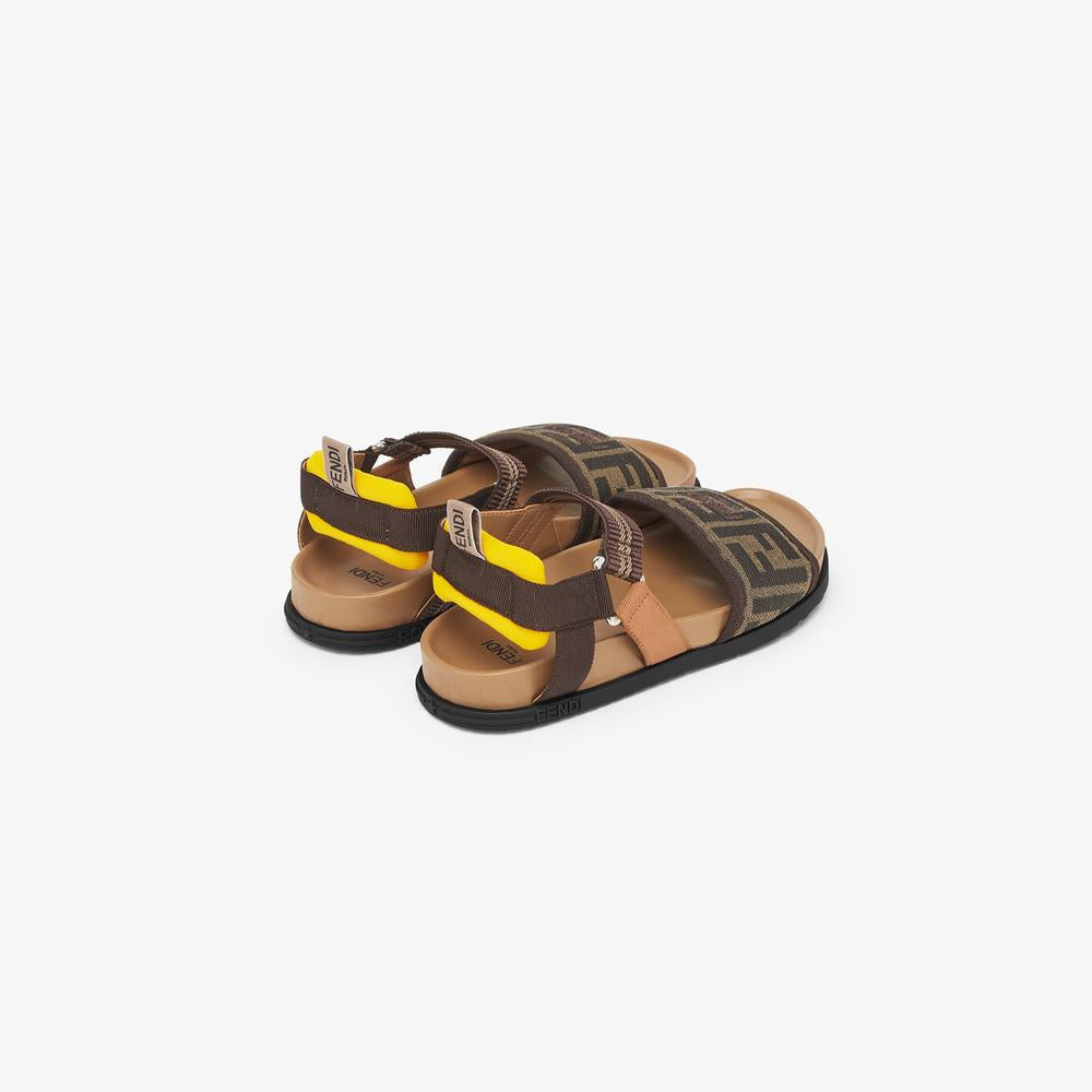 FENDI Kids Junior sandals Brown JMR437AJZEF1R7Y