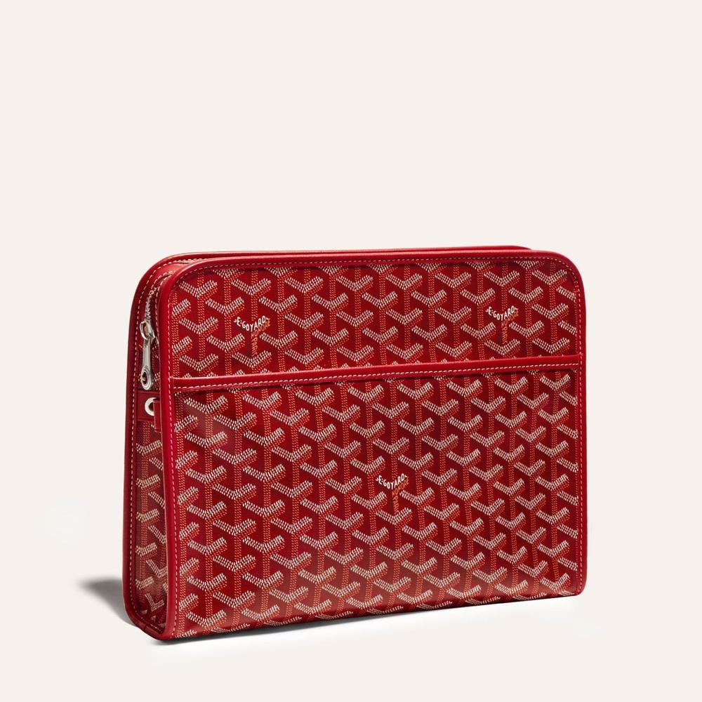 GOYARD Men Juvance Bag GM Red JOUVENGMLTY02CL02P