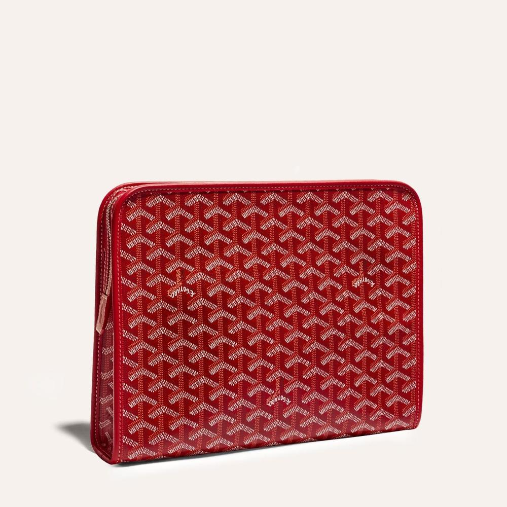 GOYARD Men Juvance Bag GM Red JOUVENGMLTY02CL02P