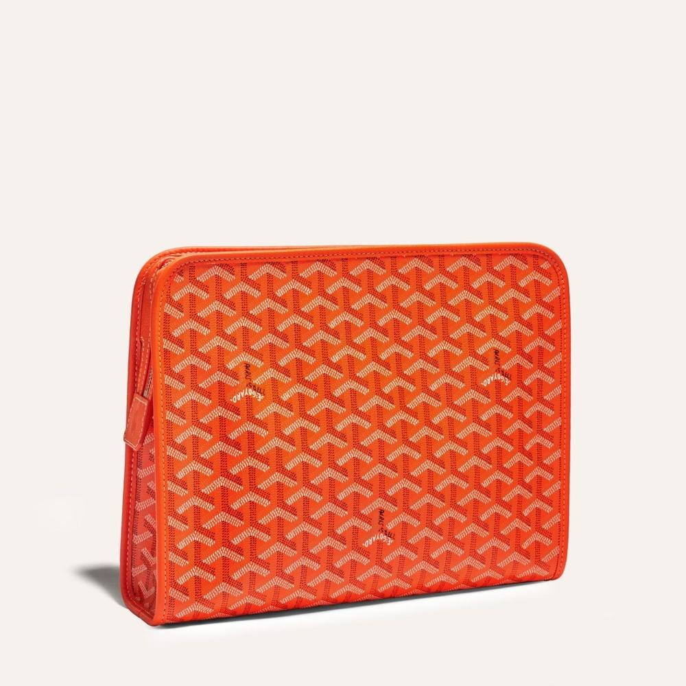 GOYARD Men Juvance Bag GM Orange JOUVENGMLTY07CL07P