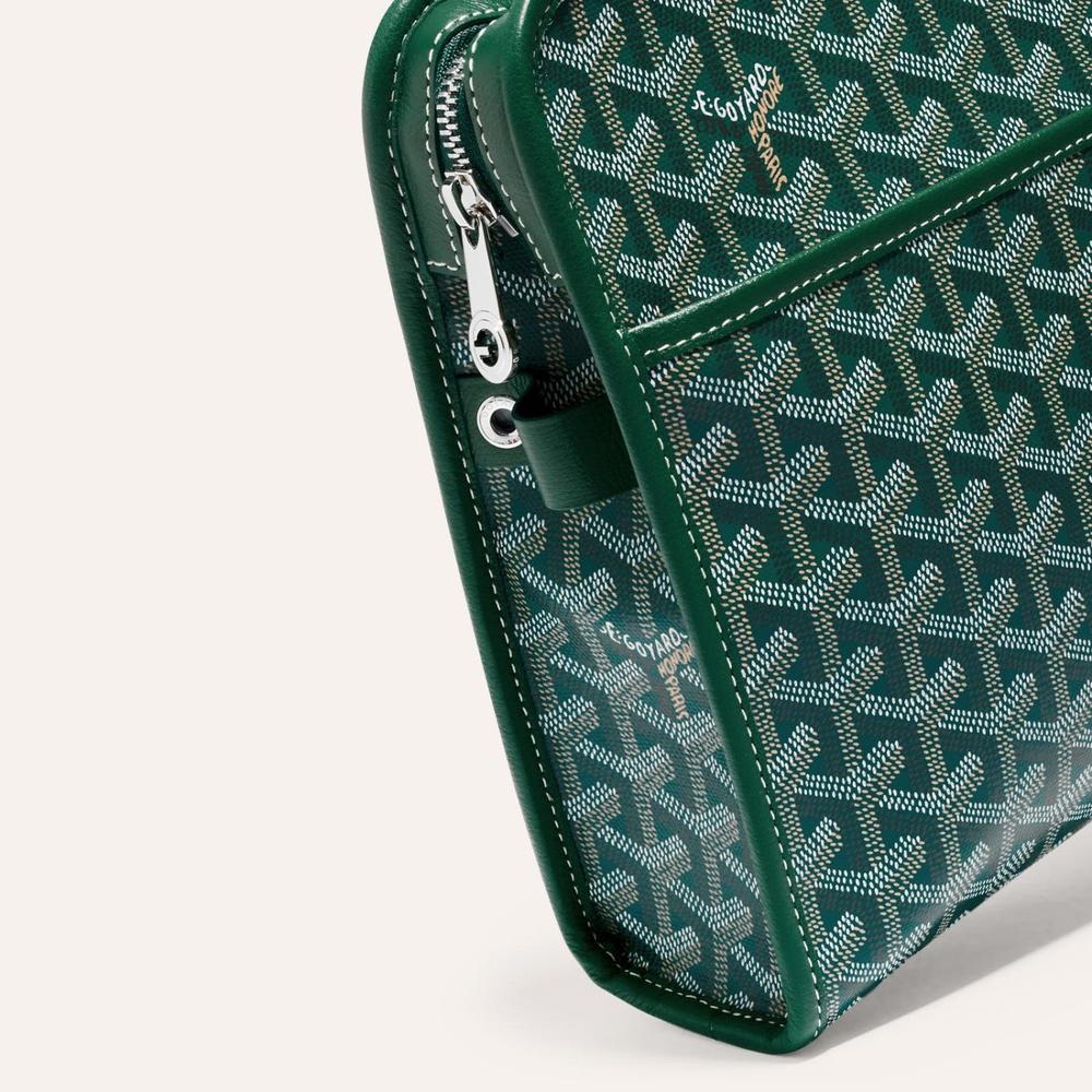 GOYARD Men Juvance Bag GM Green JOUVENGMLTY09CL09P