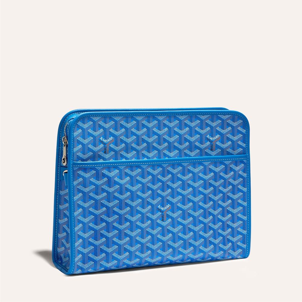 GOYARD Men Juvance Bag GM Sky blue JOUVENGMLTY10CL10P