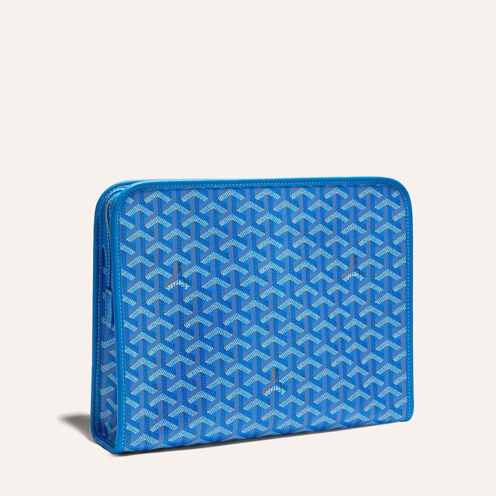 GOYARD Men Juvance Bag GM Sky blue JOUVENGMLTY10CL10P