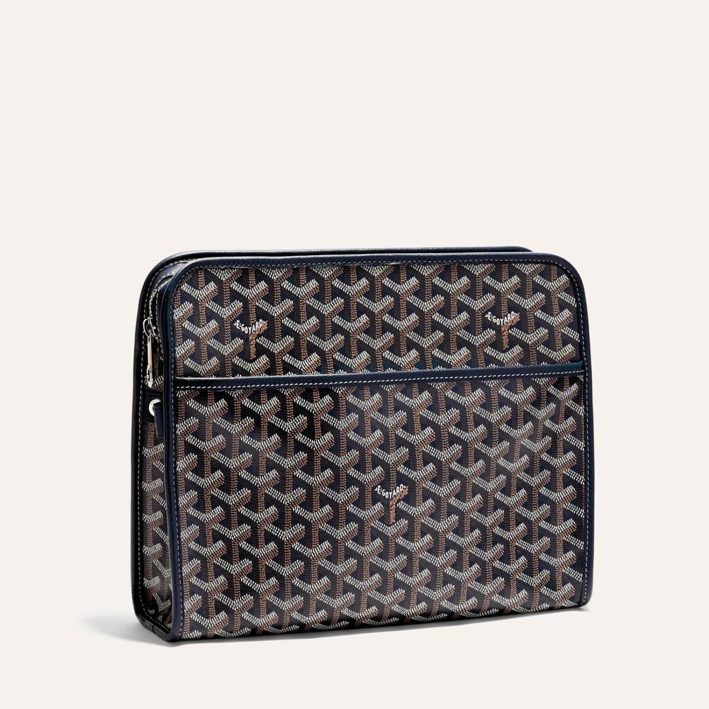 GOYARD Men Juvance Bag GM Navy JOUVENGMLTY12CL12P