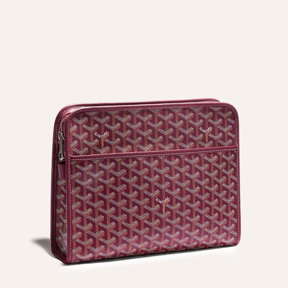 GOYARD Men Juvance Bag GM Burgundy JOUVENGMLTY33CL33P