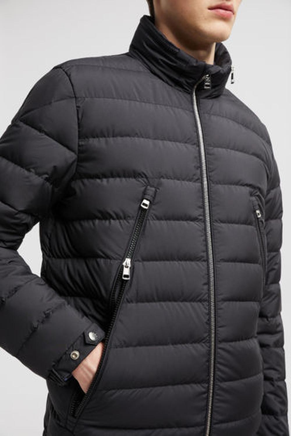 MONCLER Men Alfit Hooded Short Down Jacket Black K10911A0009354A81998