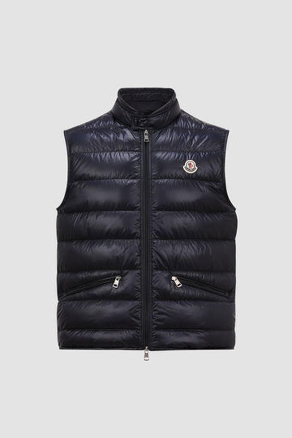 MONCLER Men Gui Packable Down Gilet Night Blue K10911A1070053029776