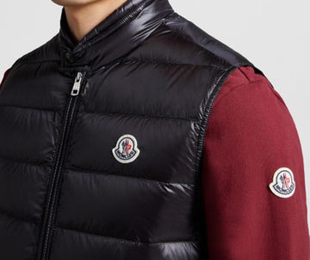 MONCLER Men Gui Packable Down Gilet Black K10911A1070053029999